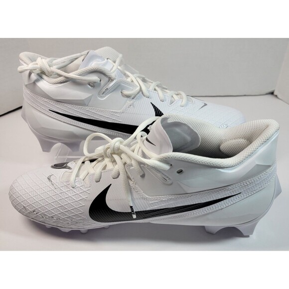 Nike Vapor Edge Elite 2 Carbon Football Cleats Men\'s 13 White Black FZ4269-100 main image 11